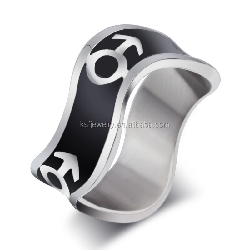 Black wedding ring gay