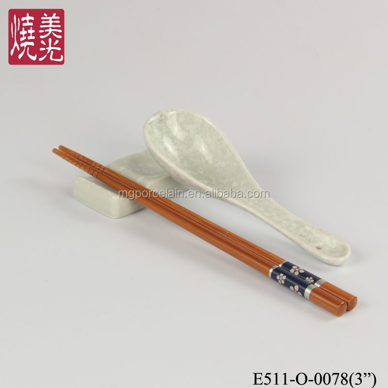 日本レストラン食器&セラミック箸とスプーン残りE511-O-0078仕入れ・メーカー・工場