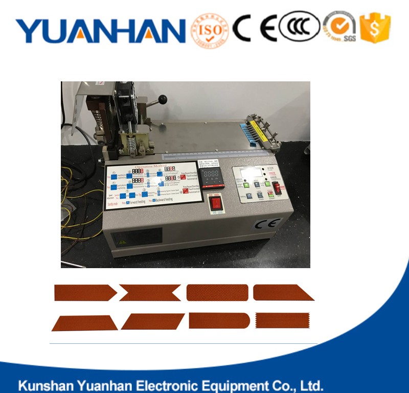 Manufacturer Woven Labels Garment Label Machine And Polyester Cutting