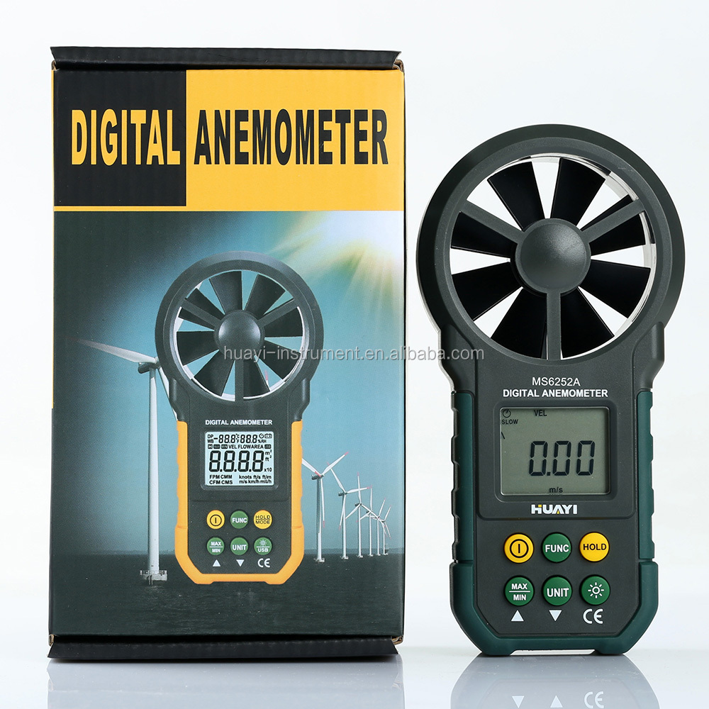 低価格デジタル風向風速計ms6252a 、 ワイヤレス エア スピード デジタル風速計iMS6252A仕入れ・メーカー・工場