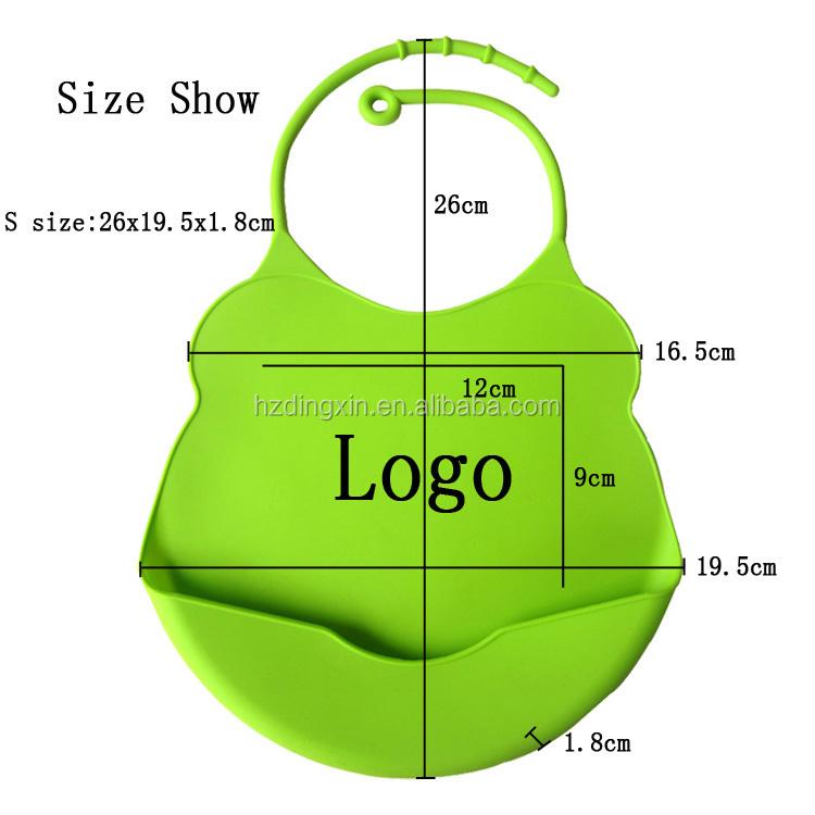 大人プラスチック昇進かわいい子供シリコーンのビブ仕入れ・メーカー・工場