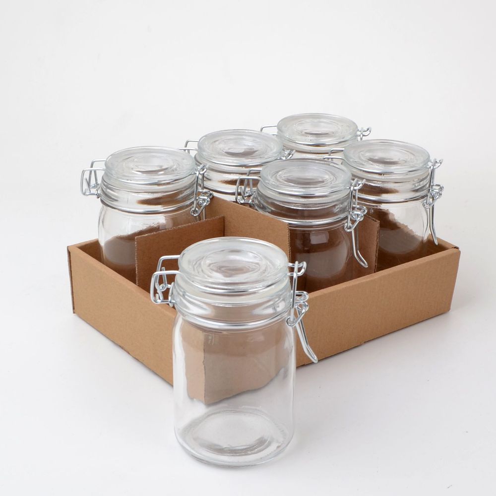 Air Tight Glass Herb Storage Jar Glass Jar Ring Seal Buy Glass Jar