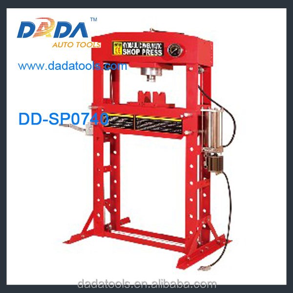 Dd-sp074040t空気圧ゲージ付き油圧ショッププレス問屋・仕入れ・卸・卸売り