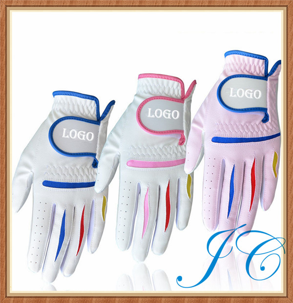 高品質屋外革色のゴルフ手袋を持つ子供のためのカスタムメイド仕入れ・メーカー・工場