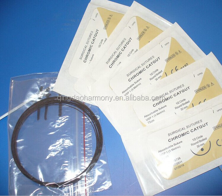 医療吸収性縫合糸メーカークロム腸線縫合糸針付きl01098良い価格仕入れ・メーカー・工場