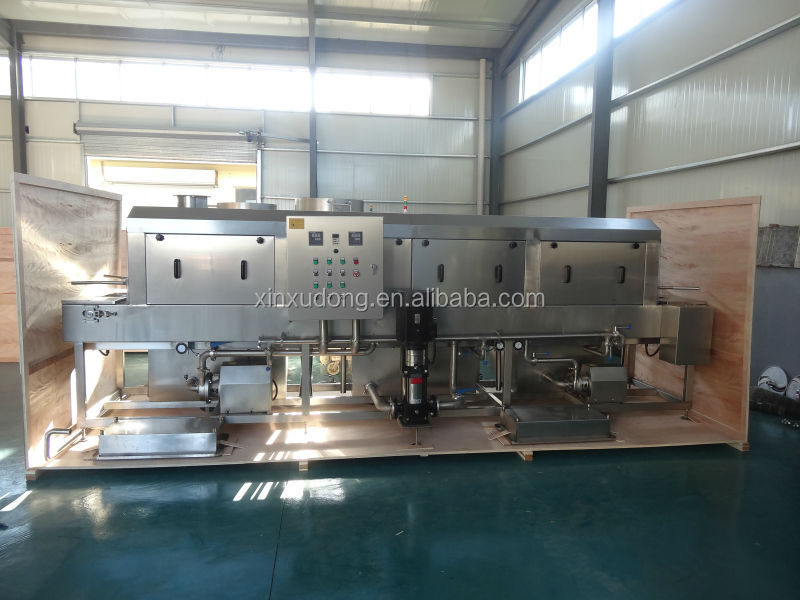 automatic fryer with CO2 extinguishing system