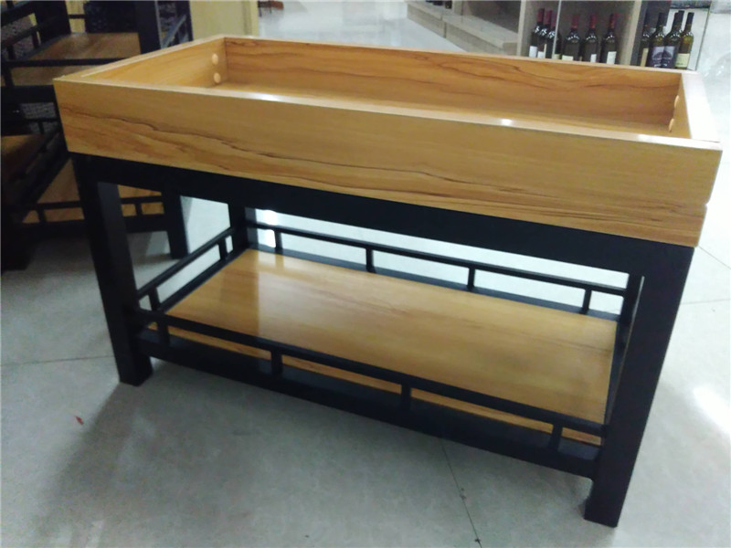 Knockeddown Supermarket Fruit And Vegetable Produce Display Shelf Tables Buy Vegetable And