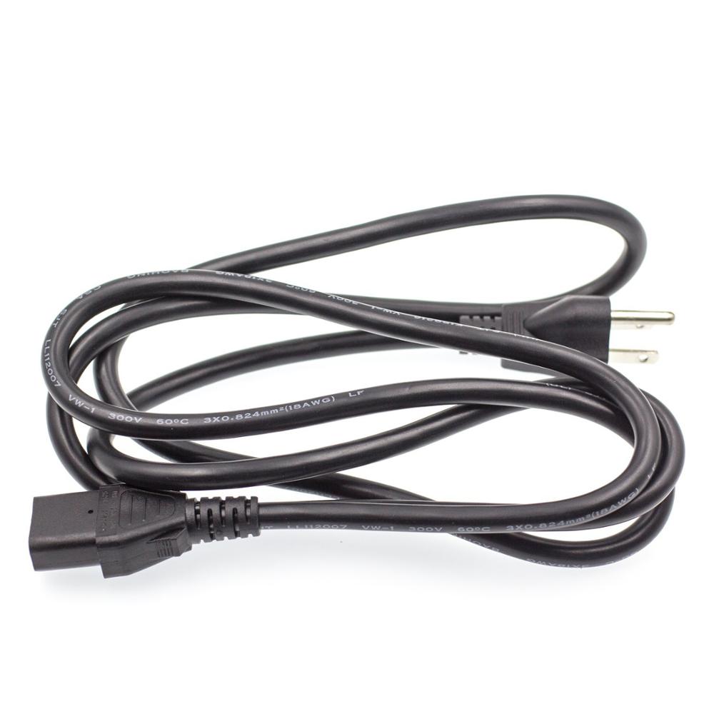 Premium AC 125V 15A 3 Pin Male Power Cord Connector US Plug Adapter For Notebook