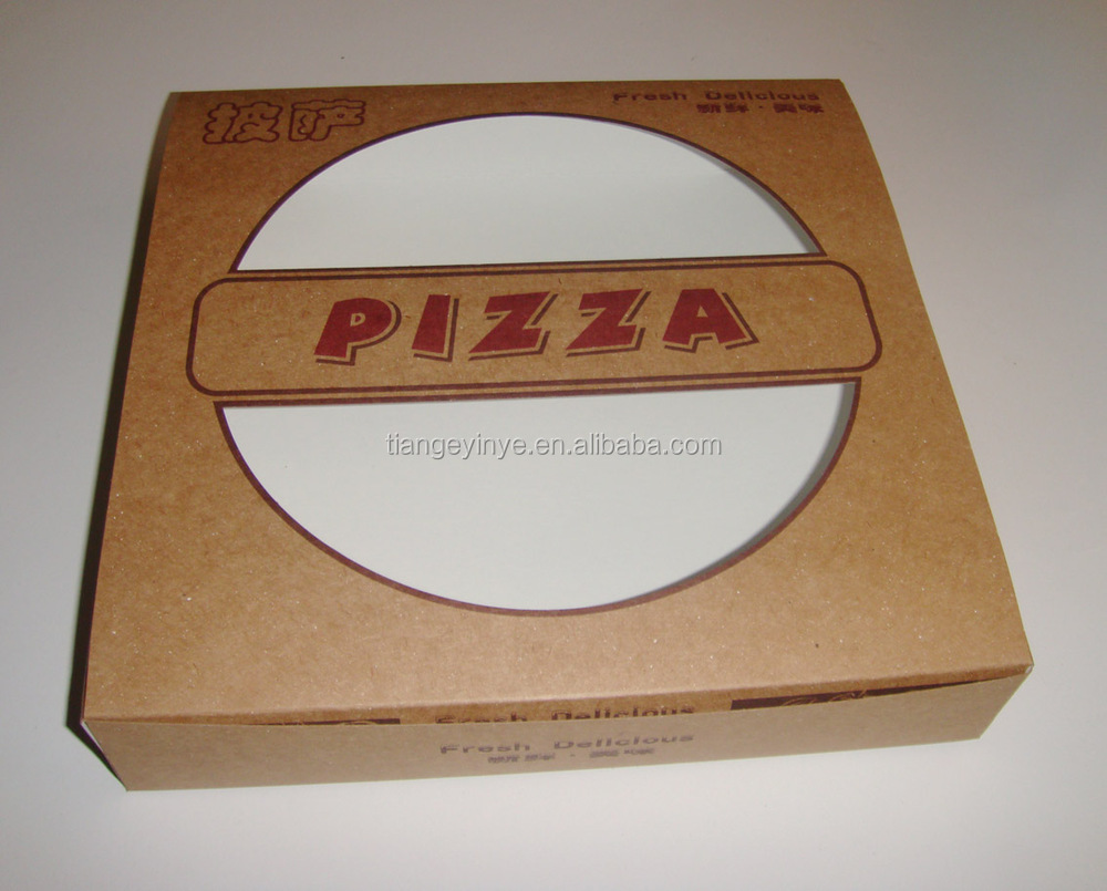Window Pizza Box With Low Price Buy Pizza Box Price,Window Pizza