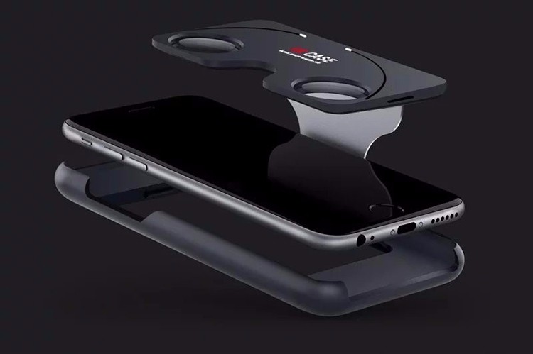 ポータブル仮想現実レンズカバー3d vrメガネ電話ケースiphone用6/6 s仕入れ・メーカー・工場