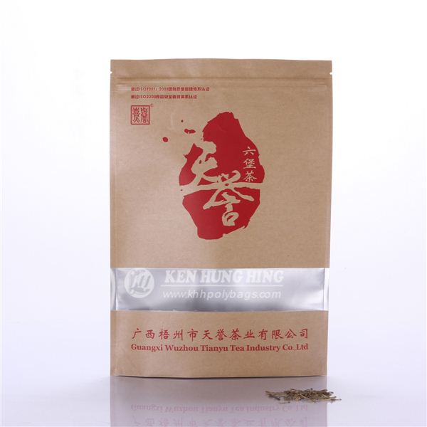 Environmentally Clear Window Kraft Paper Tea Bags