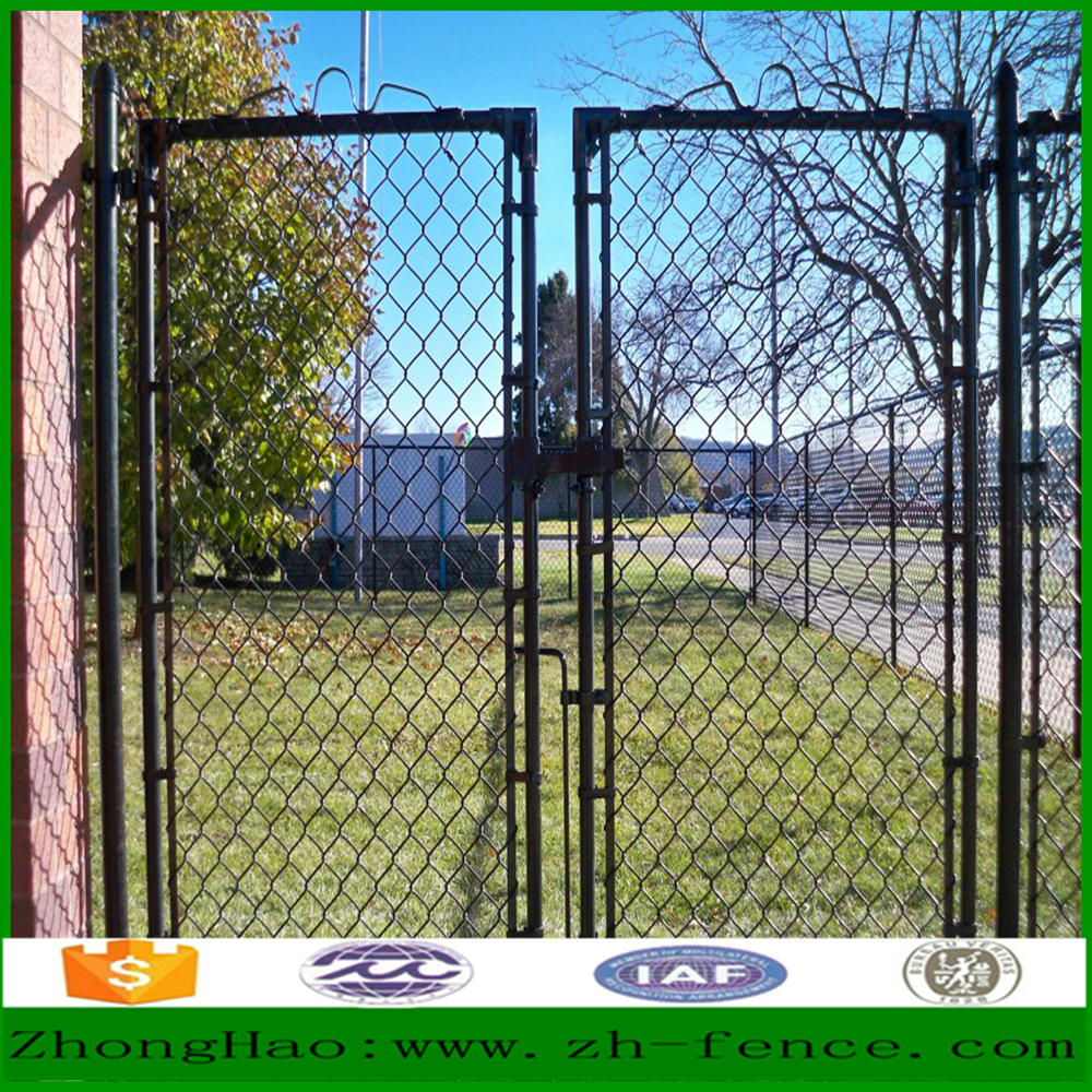 factory direct sale high quality chain link fence / fence gate