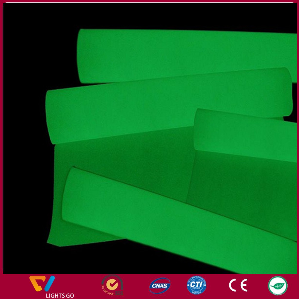 luminous fluorescent glow in the dark fabric for bags