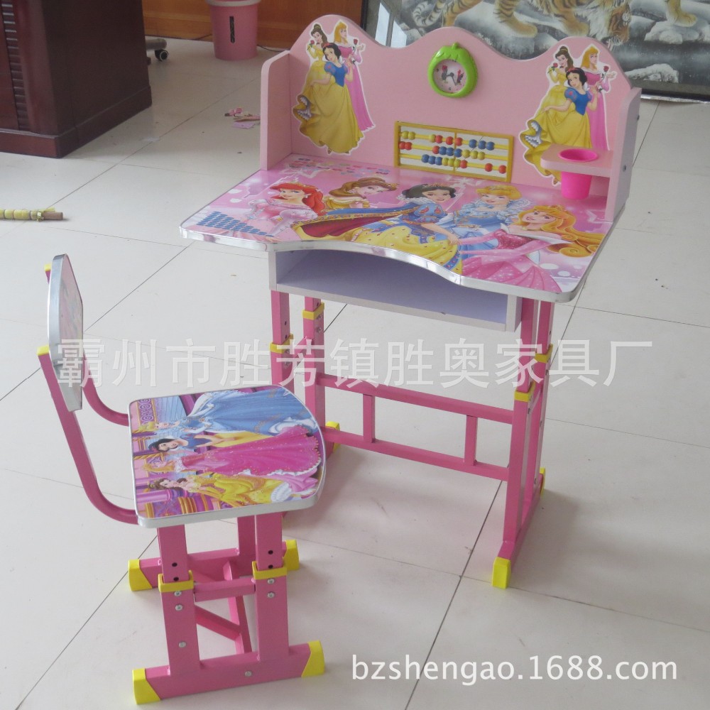 Bzshengao子供のテーブルと椅子子供テーブルスタディのテーブルと椅子セット調整可能な高さテーブル仕入れ・メーカー・工場