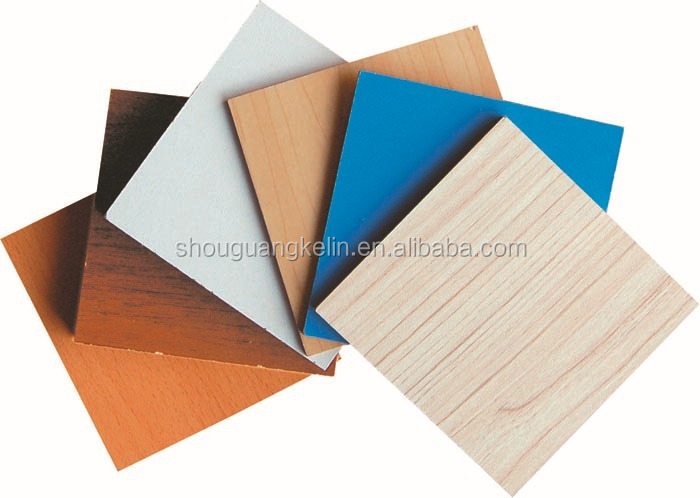 2015熱い販売2.5 〜 25 ミリメートル メラミン直面mdf 問屋・仕入れ・卸・卸売り