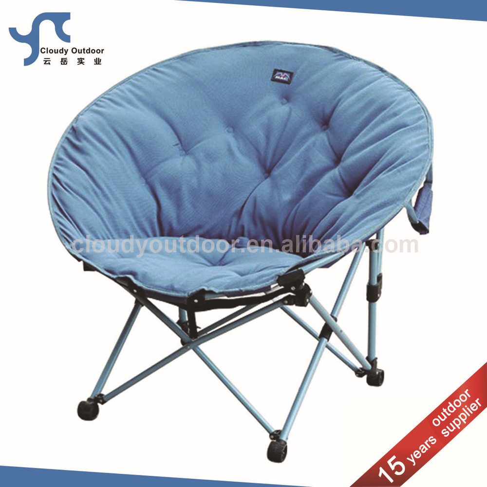 round padded folding chairs