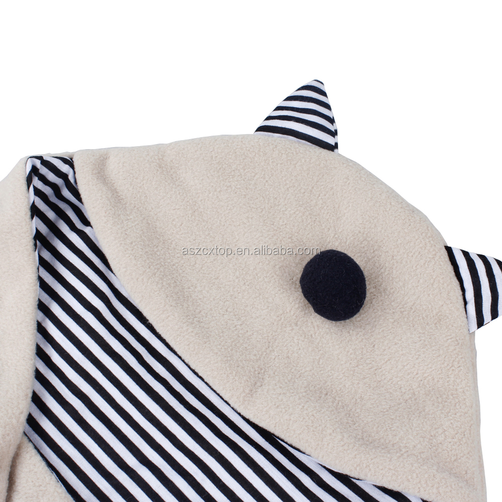 かわいい漫画の形のマルチ- 機能ソフトなフリースの毛布をおくるみラップ幼児赤ちゃん新生児ベビーカー用寝袋仕入れ・メーカー・工場