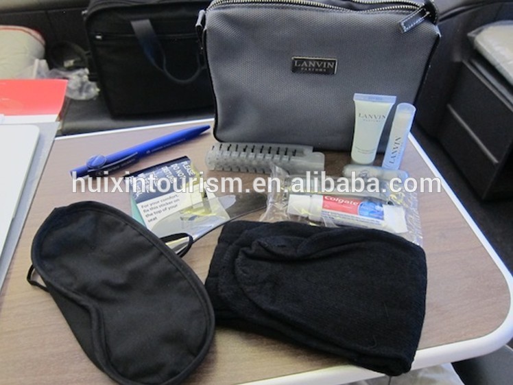 Costeffective And Handy Flight Comfort Kit For Male In Business Class