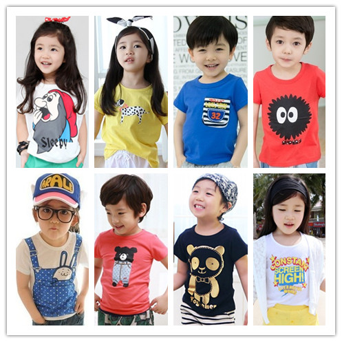 の子供のtシャツ卸売カスタマイズされた綿100％tシャツ2014年問屋・仕入れ・卸・卸売り