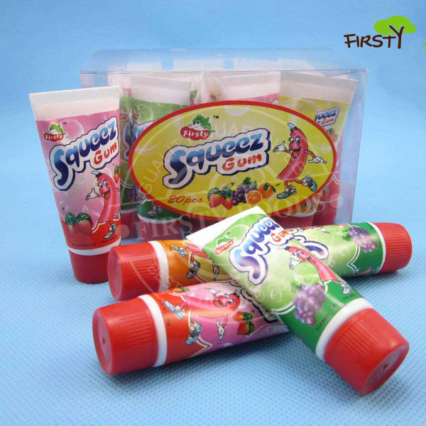 Toothpaste chewing gum,China FIRSTY price supplier 21food