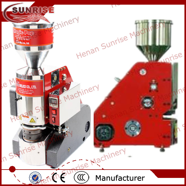 Newest design puffed rice cake machine,popped rice cake machine