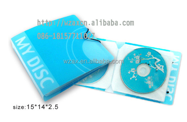 各種カラーa4pp袋ファイルのファッショナブルなcdケース弾性閉鎖が付いている仕入れ・メーカー・工場