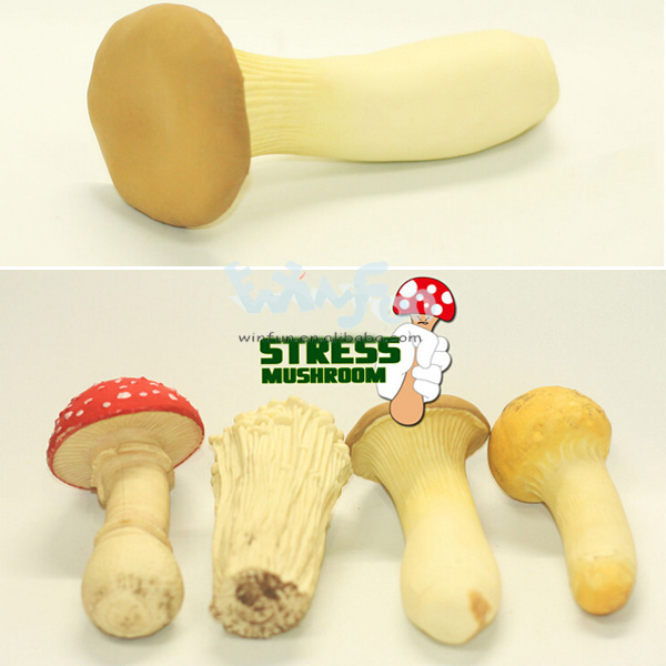 野菜ゲルストレスボールキノコソフトボールの創造的なおもちゃ問屋・仕入れ・卸・卸売り