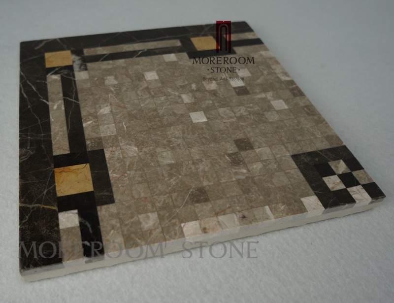 MBD66MG2060 Moreroom Stone Grey marble Tiles Marble Border Tiles Floor decoration marble flooring border designs decoration marble art cube border marble floor border-5.jpg
