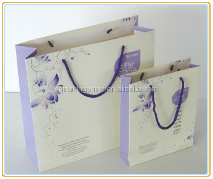 quality gift peper box kraft paper bags with handles wholesale