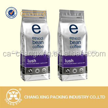 Resealable coffee bag / Resealable coffee bean bag