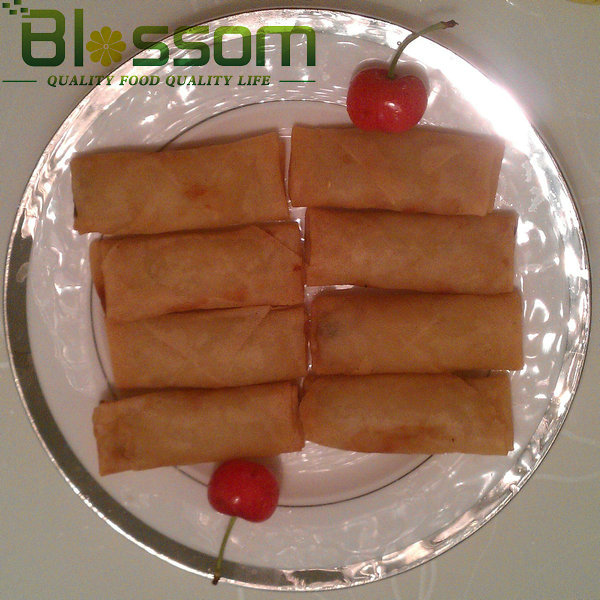 China wholesale hight quality snacks 2014 new product frozen spring roll