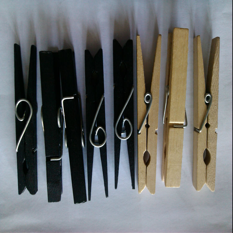 9.8cm high quality wood clothes pegs