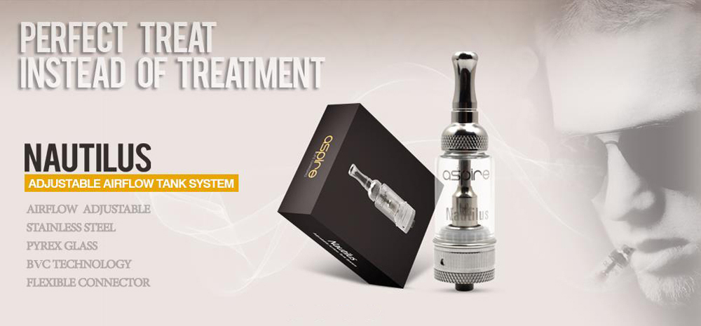 Upgrade Aspire nautilus replacement tank mini aspire nautilus atomizer with nautilus aspire BVC coil