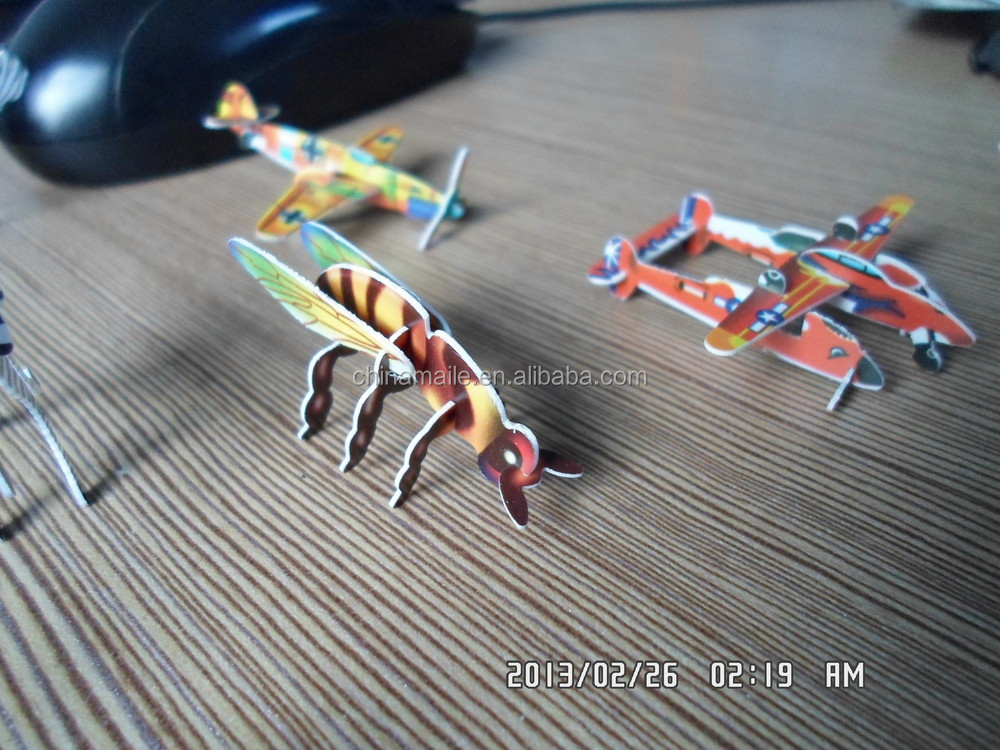 子供のdiy塗装三次元の動物パズルゲーム玩具問屋・仕入れ・卸・卸売り