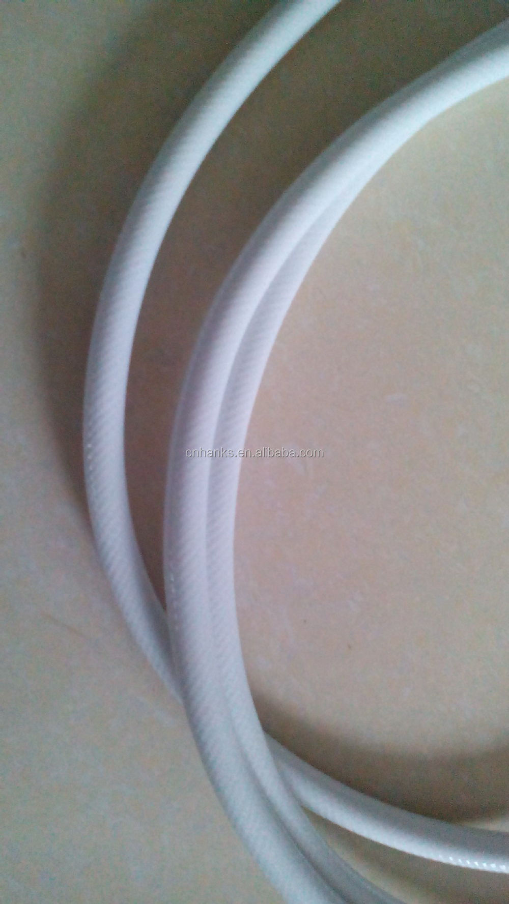 Witte pvc net versterkt flexibele doucheslang loodgieter slangen ...