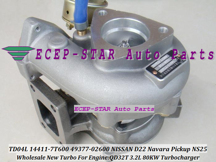 TD04L 14411-7T600 49377-02600 TURBO Turbocharger For NISSAN D22 Navara Pickup NS25 QD32T 3.2L 80KW (4)