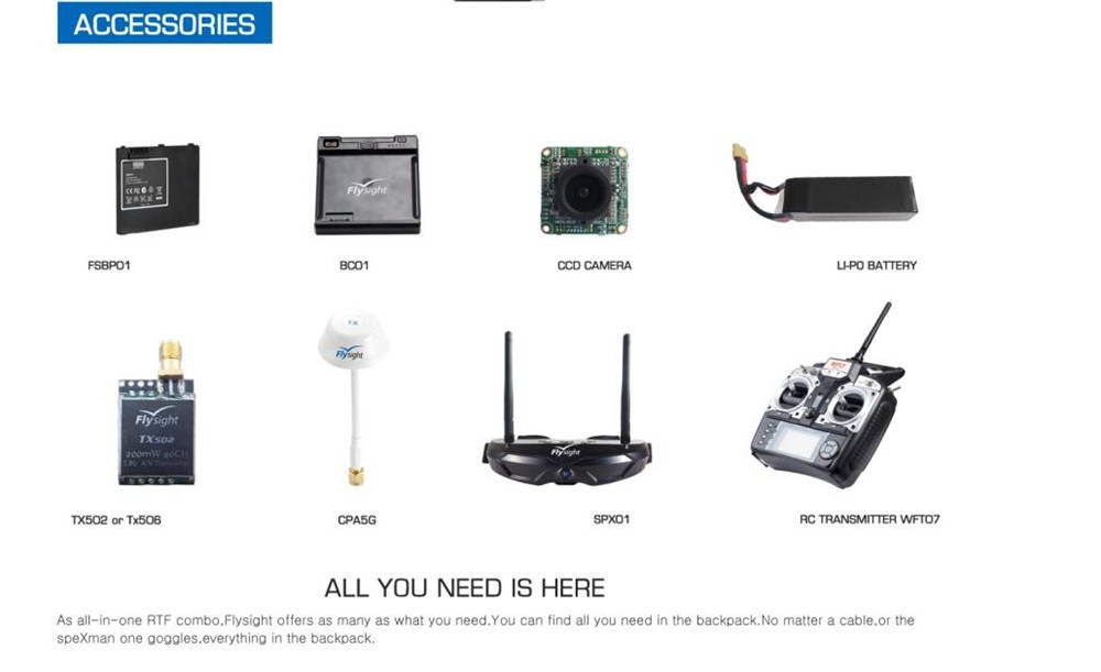 G2834 NEW Flysight Speedy F250 RTF FPV 250 mini race quad, PCB built in 250 drone racer,250 mini quadcopter