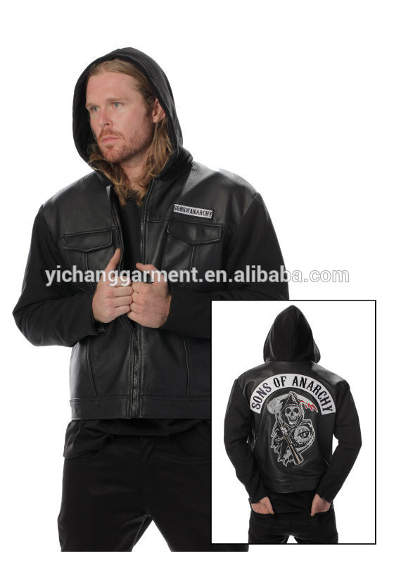 jaqueta couro sons of anarchy