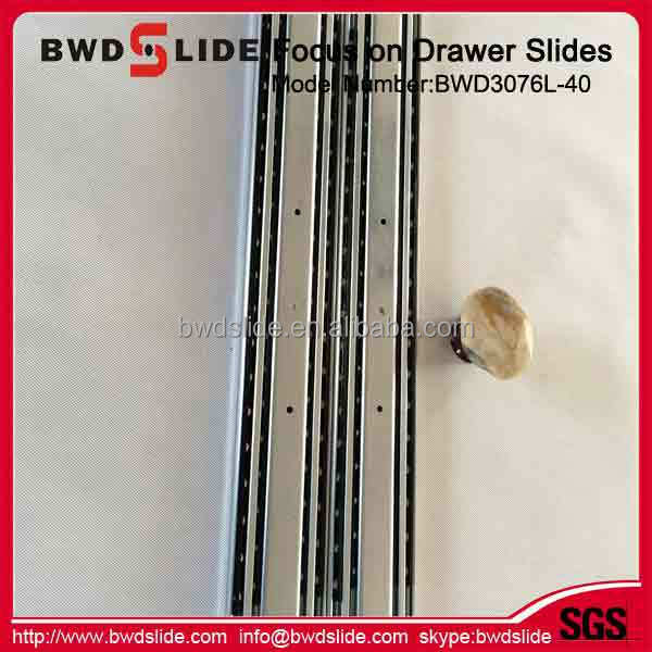 トップ販売の安い価格bwd3076l-4045ミリメートルステンレス製ソフトクローズドロワーのスライド仕入れ・メーカー・工場