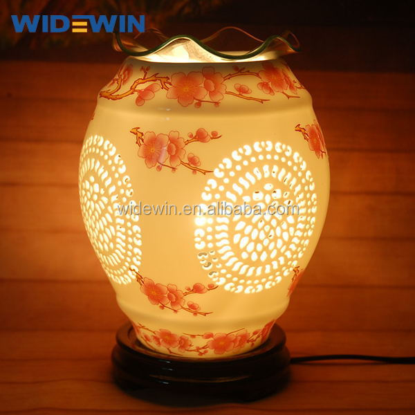 家の装飾ガラスの電気香りランプ/ww-0002夜のランプ仕入れ・メーカー・工場