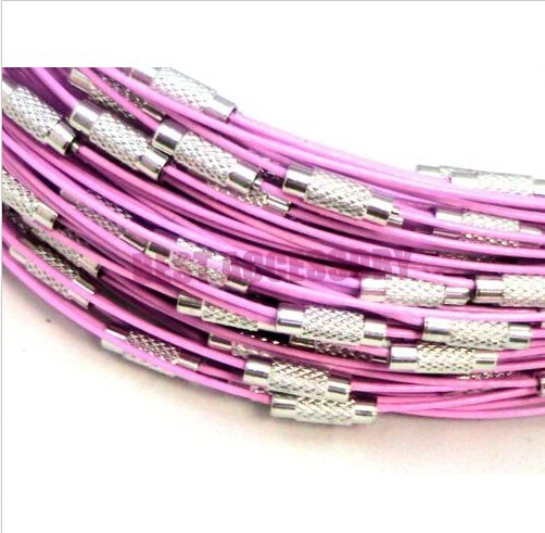 conew_memory wire cord necklace choker0036
