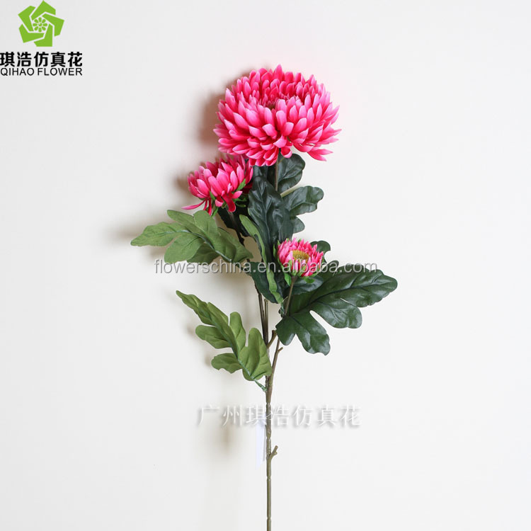 装飾的な花の人工菊の花仕入れ・メーカー・工場