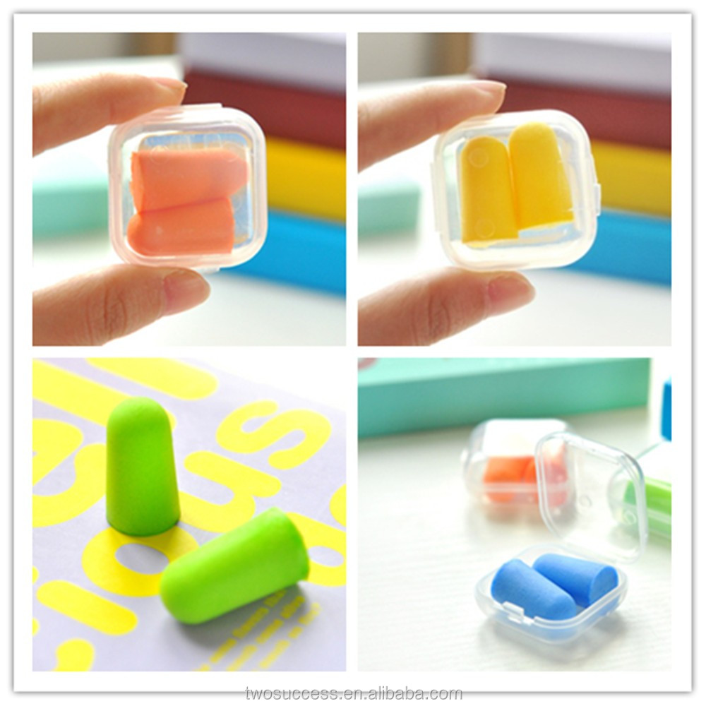 OEM cheap disposable bulk soundproof foam earplug without cord .jpg