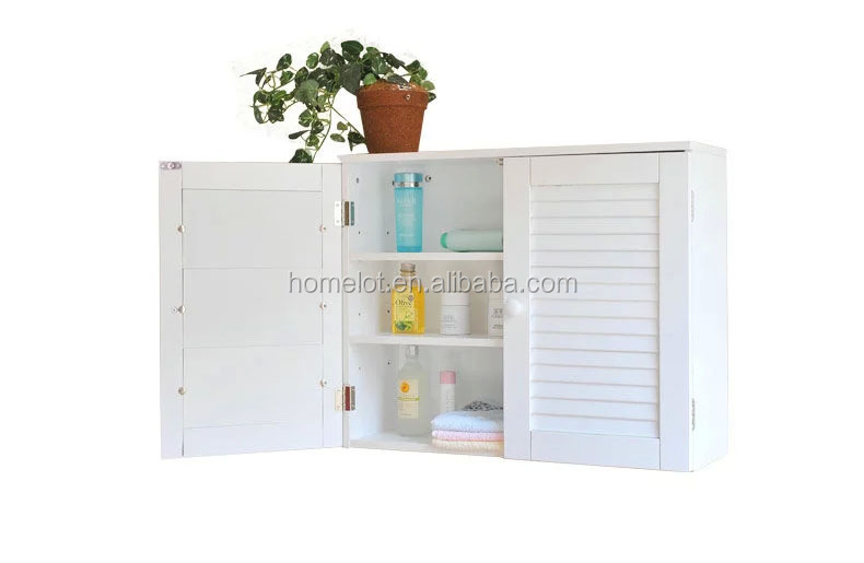 Witte muur pantry kast garage nut planken badkamer opslag keuken ...