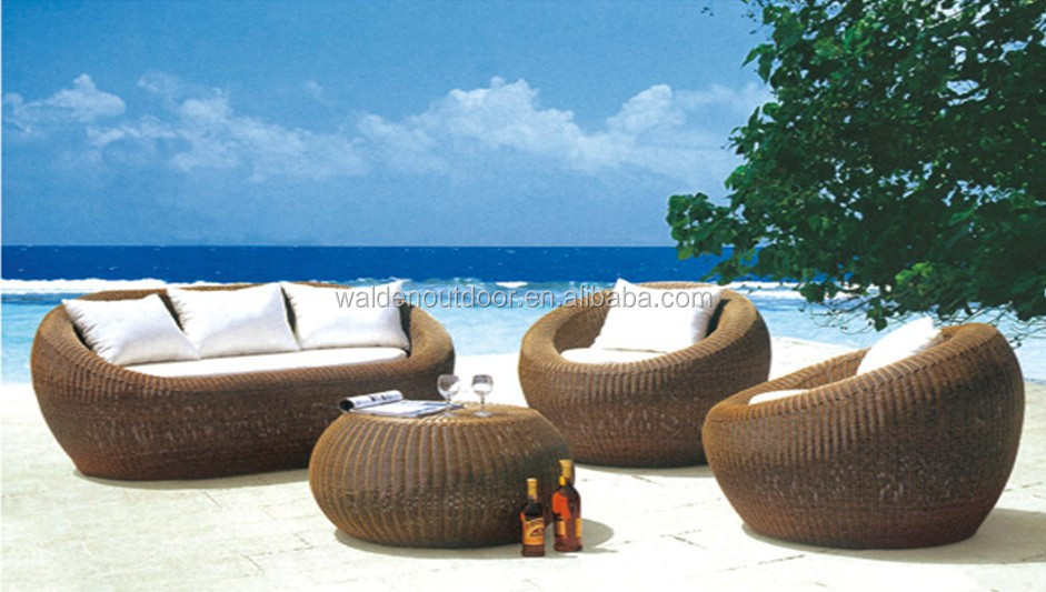 Diseño especial muebles de terraza en forma de huevo Rattan ( DH-N9013 ) on m.alibaba.com