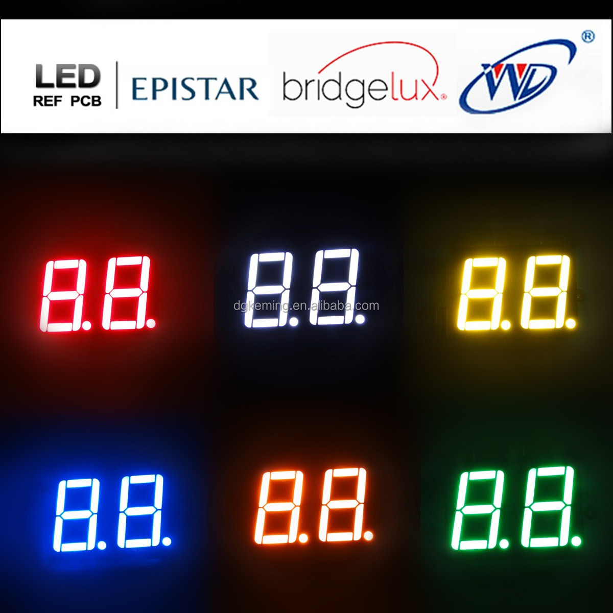 numeric Display Function ultra red 0 56 inch 7 segment led display 2 digit