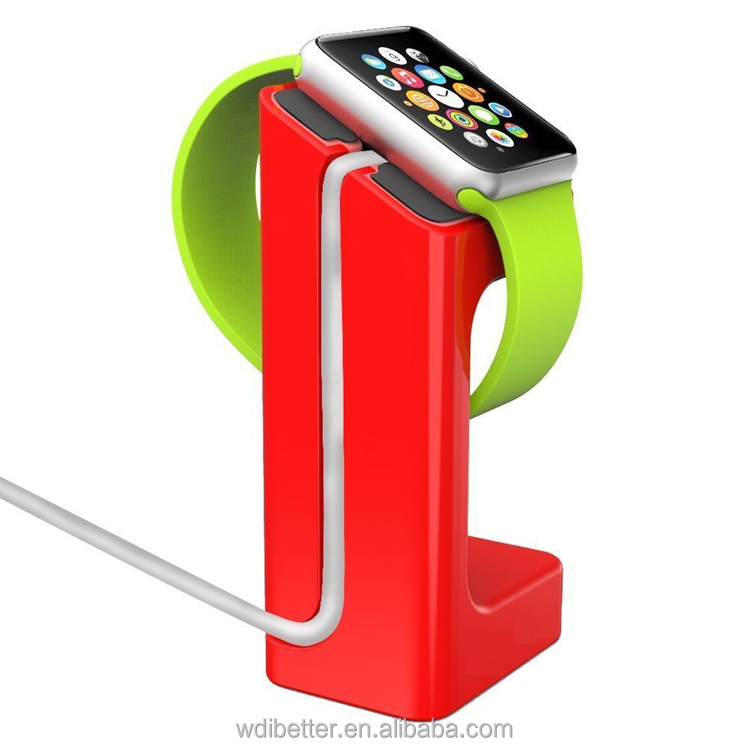新製品高品質のスマート2015時計ホルダーの表示を充電するとりんごを表す作られたウォッチスタンド仕入れ・メーカー・工場