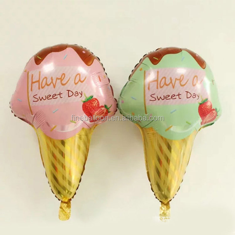 Birthday Decoration Malar Balloons Wholesale Candy Ice Cream Shape