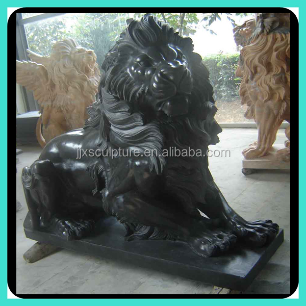 Natural Stone Black Lion Statue Buy Black Lion Statue,Stone Lion