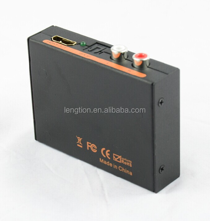 ミニコンバータhdmiのhdmi+オーディオ( spdif+l/r) コンバータエクストラクタ問屋・仕入れ・卸・卸売り